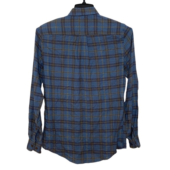 Heritage Report Collection Buffalo Check Woven Shirt S New With Tags - Picture 7 of 7